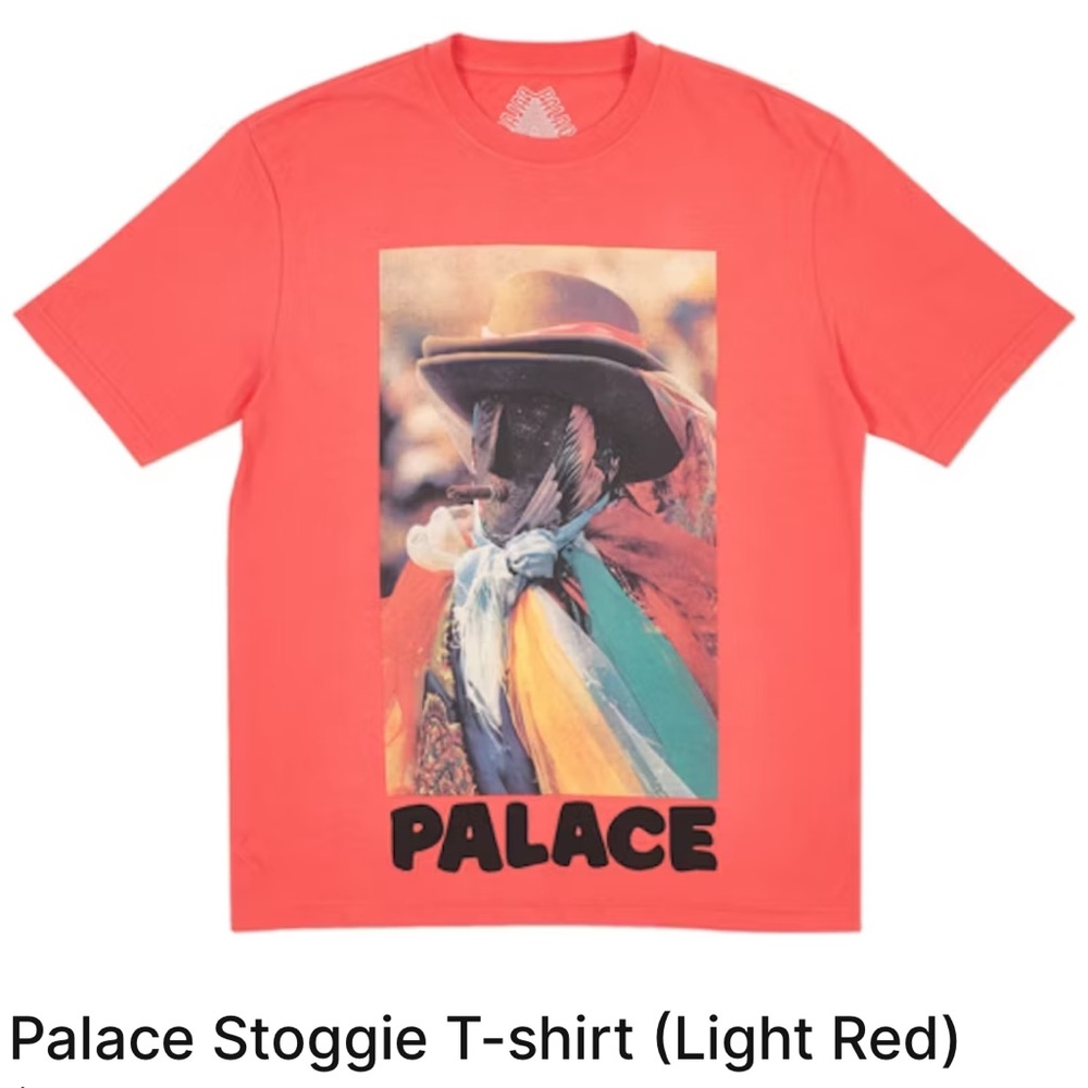 Palace Stoggie T-shirt (Light Red)